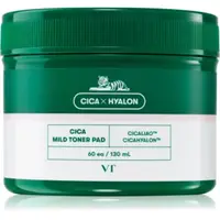 VT Cosmetics Cica Mild Toner Pad discuri pentru indepartarea impuritatilor cu efect calmant