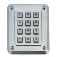 Tastatura LED antivandal UTC ATS1155, intrare/iesire, IP67, otel