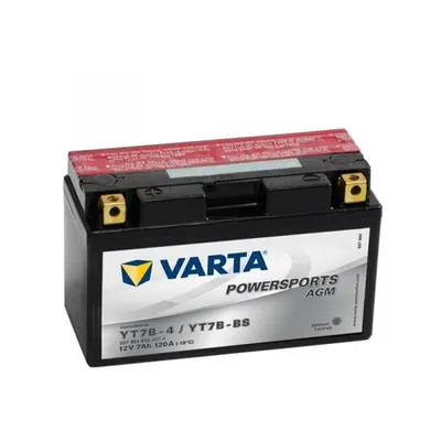 Baterie Moto AGM 12V 7Ah, 507901012 YT7B-BS YT7B-4 Varta