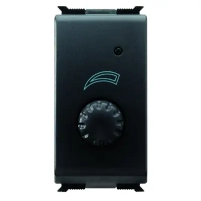 Electronic Regulator - For Resistive/inductive Loads - Rotary - 230v - 100-900w - 1 Modul - Playbus