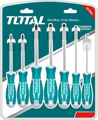 Set de șurubelnițe TOTAL - SL, PH, CrV, 7 piese