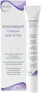 Synchroline Synchrovit Cremă antirid pentru conturul ochilor și buze, 15 ml