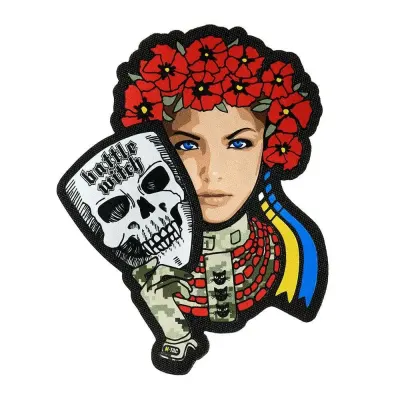 Patch BATTLE WITCH velcro M-TAC - Default Title