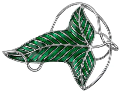 Broșă CineReplicas Movies: The Lord of the Rings - Elven Leaf