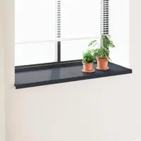 vidaXL Prag de fereastră Antracit cu fibră de lemn 140 x 50 x 4,5 cm