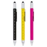 Pix cu bila Trendhaus CH28247 / CH28892, cu mecanism, cu touch, corp diverse culori cu rigla 10cm, surubelnita si boloboc
