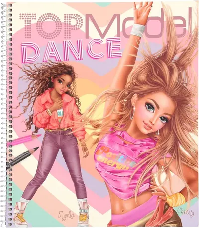 Carte de colorat Depesche TopModel - Dansul