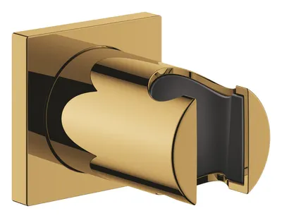 Suport para dus Grohe Rainshower, pe perete, universal, lucios, auriu, 27075GL0