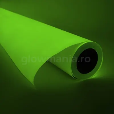 Folie de vinil fosforescenta neon colorata