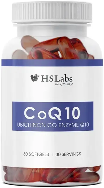 CoQ10, 30 capsule gelatinoase moi, HS Labs