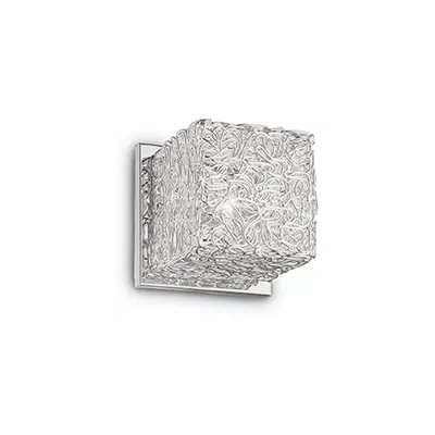Aplica Quadro, 1 bec, dulie G9, L: 120 mm; H: 120 mm; Crom