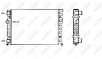 Radiator apa racire motor VW GOLF III, VENTO 1.4 1.6 intre 1991-1999