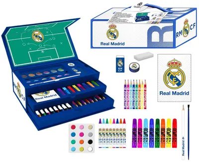 Set de desen Cerda Real Madrid - Într-un caz cu 3 niveluri