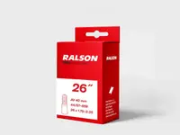 Camera roata bicicleta Ralson 26x1.75-2.25 valva Schrader AV40, butil