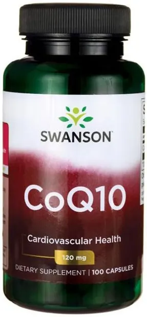 CoQ10, 120 mg, 100 capsule, Swanson