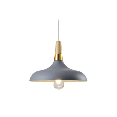 Lampa tavan - Ceiling fixture SKANDI 1,7368,AC220-240V,50/60Hz,1*E27, IP20, Diameter 35 CM, single, grey