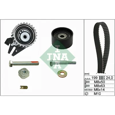 Set curea de distributie INA 530 0562 10