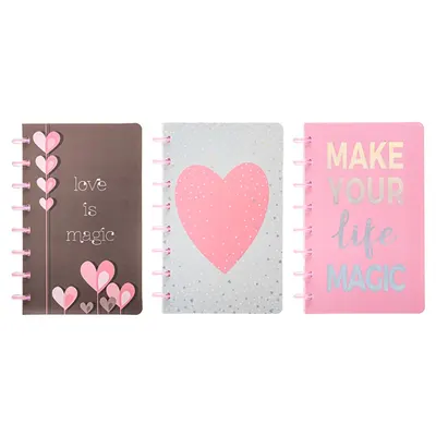 Carnet cu spira, 13.4x21.4cm, 100file, Daco