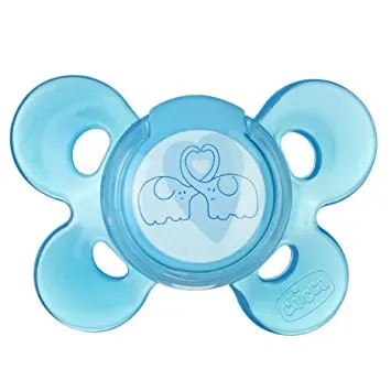Suzeta Chicco s. Physio Comfort, forma ort., 6-12 luni, bleu