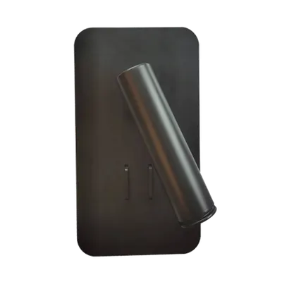 El-124 Led Wall Lamp 2x3w 3000k Black