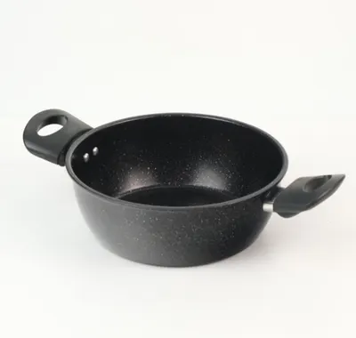 Oala S Line Cook Astro cu manere engros, aluminiu, invelis antiaderent 20 cm x 8 cm adancime, cratita cu capacitate
