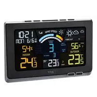Statie meteo digitala Spring Breeze cu senzor extern wireless de temperatura, umiditate, viteza vant