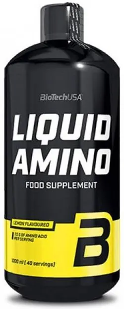 Amino Liquid, lămâie, 1000 ml, BioTech USA