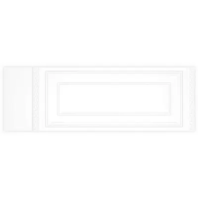 Faianta rectificata Chester Juliet White 33 x 99