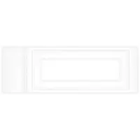 Faianta rectificata Chester Juliet White 33 x 99
