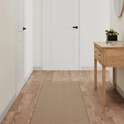 Gossi covor traversa aspect sisal, nisipiu, 50x150 cm