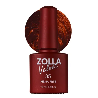 Oja semipermanenta Zolla Velvet Hema Free 35
