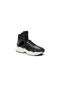 Ghete dama Hogl - 303081744 - Piele naturala - Negru - Negru