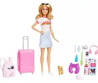 Set de joacă Barbie - Călătorie cu câinele