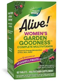Alive Garden Goodness Women's Multivitamin, 60 tablete, Nature's Way