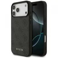 Husa pentru Apple iPhone 17 Pro Max, Guess, 4G Classic, Neagra