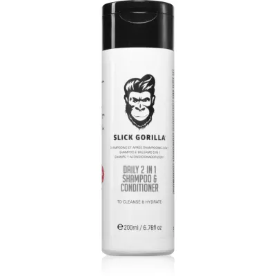 Slick Gorilla Daily 2 in 1 Shampoo & Conditioner sampon si balsam 2 in 1 200 ml