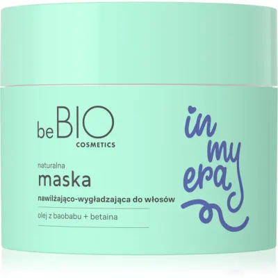 beBIO In My Era Moisturizing & Smoothing mască de hidratare profundă pentru netezirea parului 250 ml