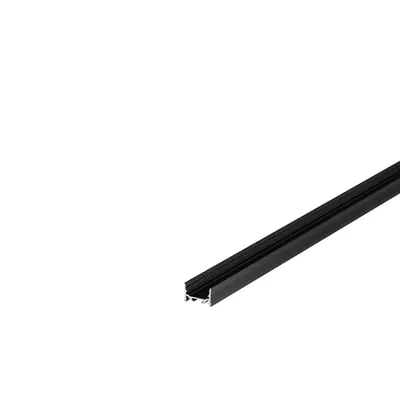 Profil led, GRAZIA 20 montat pe suprafata profil, LED, plat, de uluc, 3m, negru