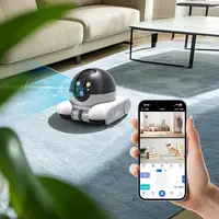 Camera Video pentru Animale de Companie 4G Dual Lens 1080p Control Aplicatie 5200mAh