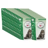 Set 24 buc x 85 gr Hrana umeda pentru pisici adulte Cat Joy cu curcan in sos