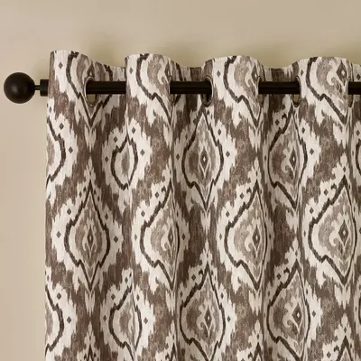 Draperii maro 2 buc. 168x183 cm Suri Geo – Pineapple Elephant