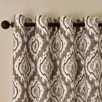 Draperii maro 2 buc. 168x183 cm Suri Geo – Pineapple Elephant