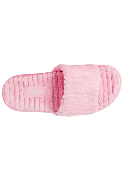 Papuci dama - sintetic - roz -