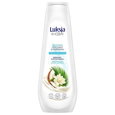 Gel spuma de baie SILK CARE Reviving, Luksja | 900 ml