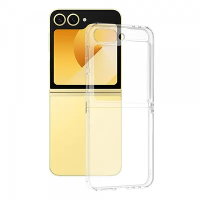 Husa pentru Samsung Galaxy Z Flip7 FE F761 / Z Flip6 F741, Techsuit, Clear, Transparenta