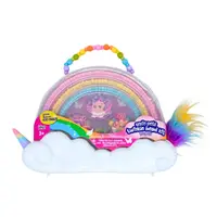 Set mărgele copii, Genie Pets, Twinkle Bead Kit Bufniță, peste 430 piese, roz, galben, albastru, 3+ ani