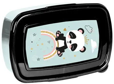 Cutie pentru mâncare Paso Panda - Rainbow