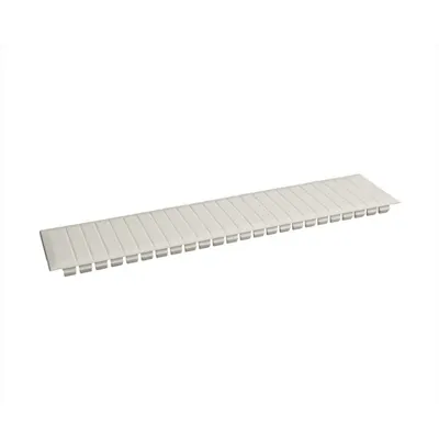 Obturator acoperire spatiu sigurante Noark 101574, alb