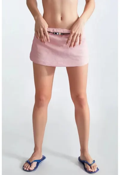 Fusta mini talie joasa