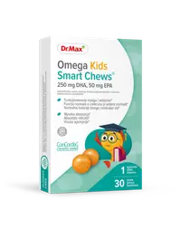 Dr. Max Omega Kids Smart Chews, 30 jeleuri